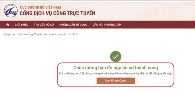 Hướng dẫn chi tiết đổi giấy phép lái xe ô tô online mới nhất 2024- Ảnh 13.