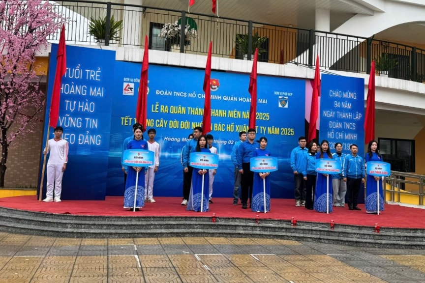 Các đội hình thanh niên tình nguyện 