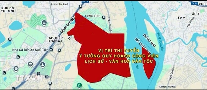 tưởng quy hoạch Công viên lịch sử - văn hóa dân tộc