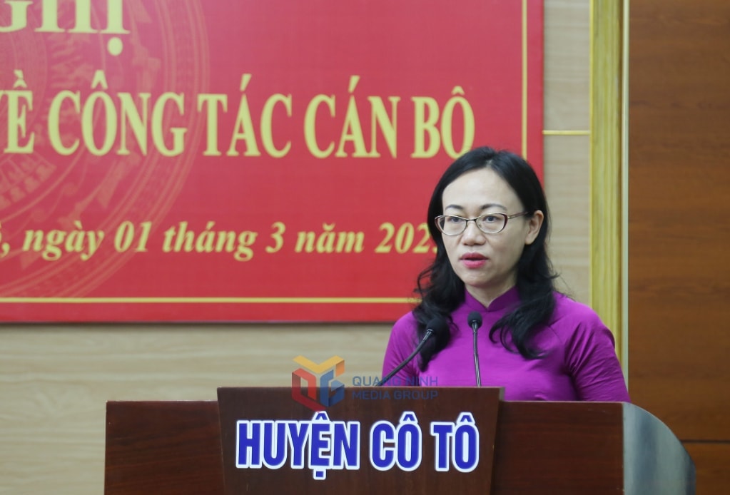 Giám đốc Sở Thông tin và Truyền thông Quảng Ninh làm Bí thư huyện ủy Cô Tô