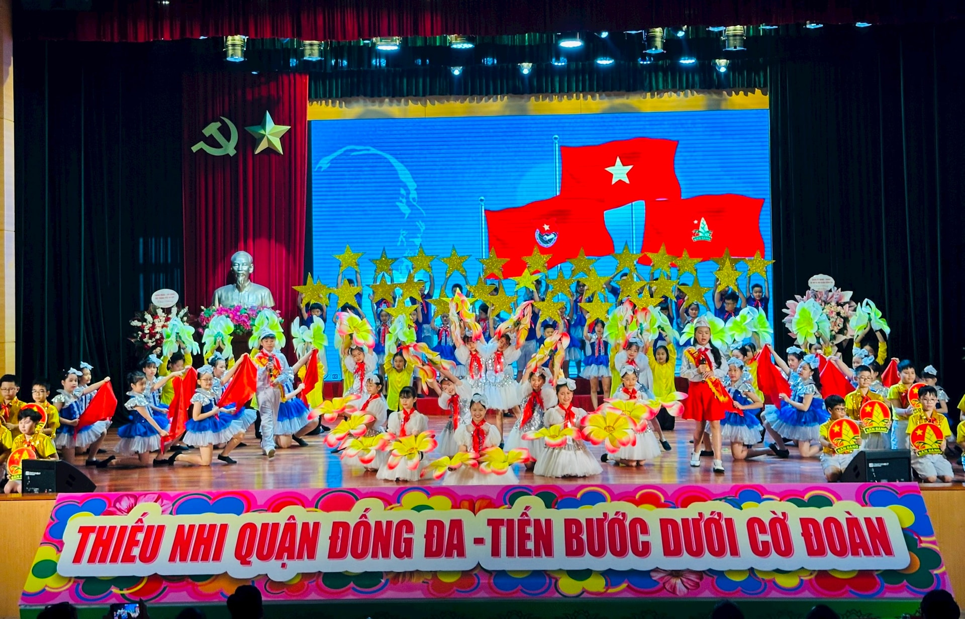 135 đại biểu dự Đại hội “Cháu ngoan Bác Hồ” quận Đống Đa