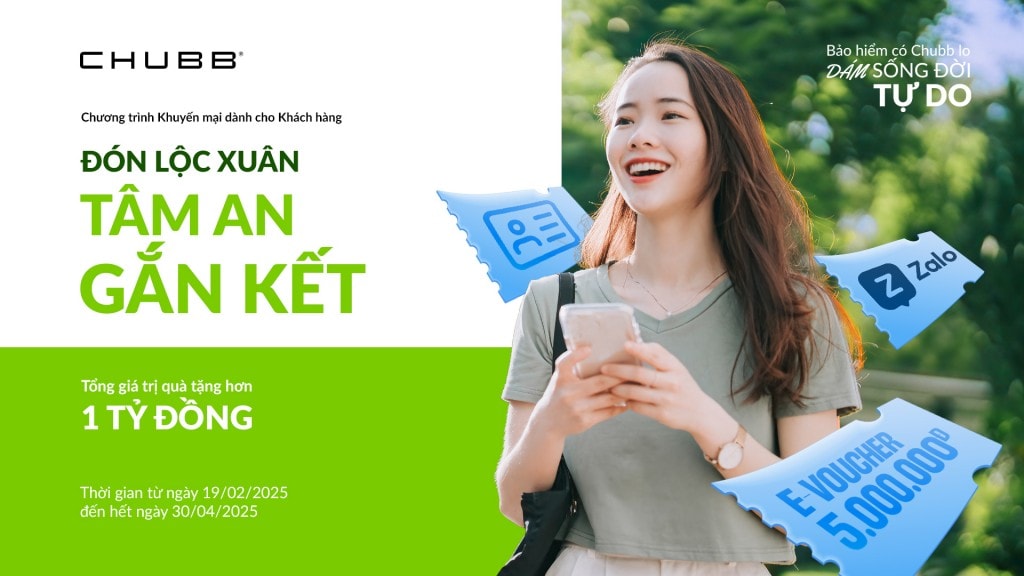 Chubb Life tri ân khách hàng – với tổng giá trị quà tặng hơn 1 tỷ đồng 