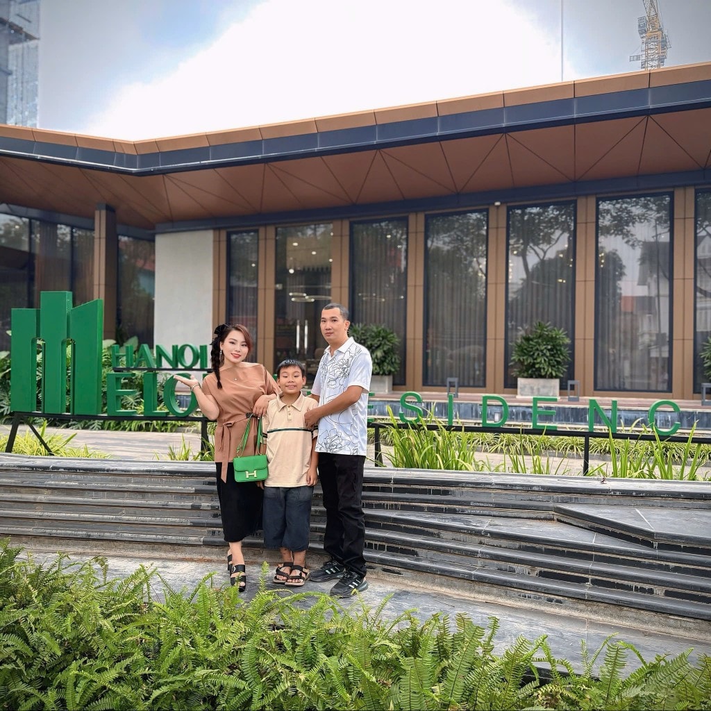 Gia đình chị Đinh Lan Phương rất tâm đắc về tiện ích của Hanoi Melody Residences