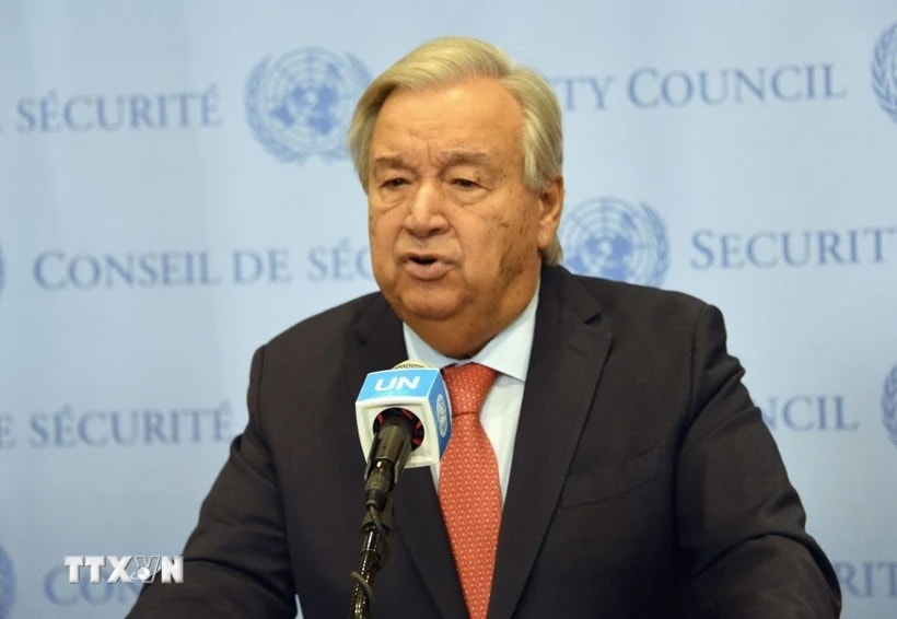 Tổng Thư ký Liên hợp quốc Antonio Guterres. (Ảnh: Kyodo/TTXVN)