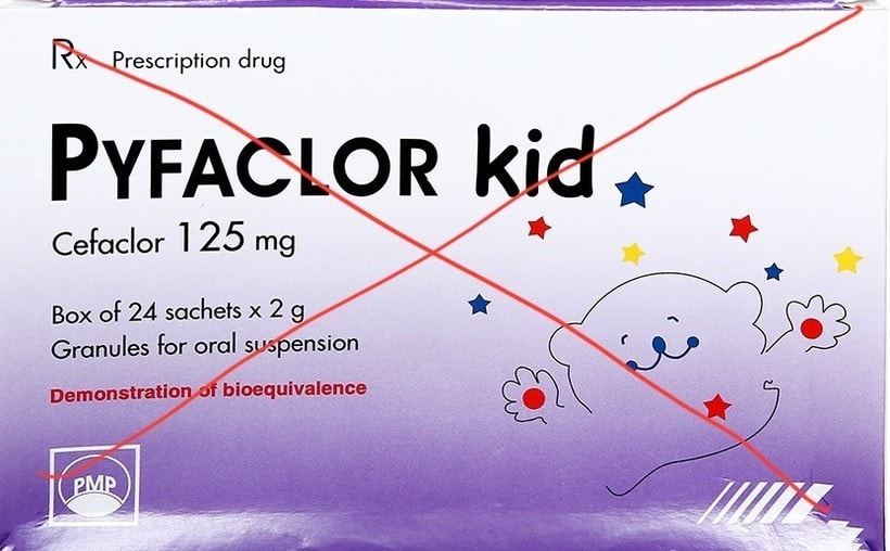 Thu hồi thuốc Pyfaclor Kid vi phạm mức độ 3 - Tin tức sự kiện - Cổng thông tin điện tử Sở y tế Hà Nội