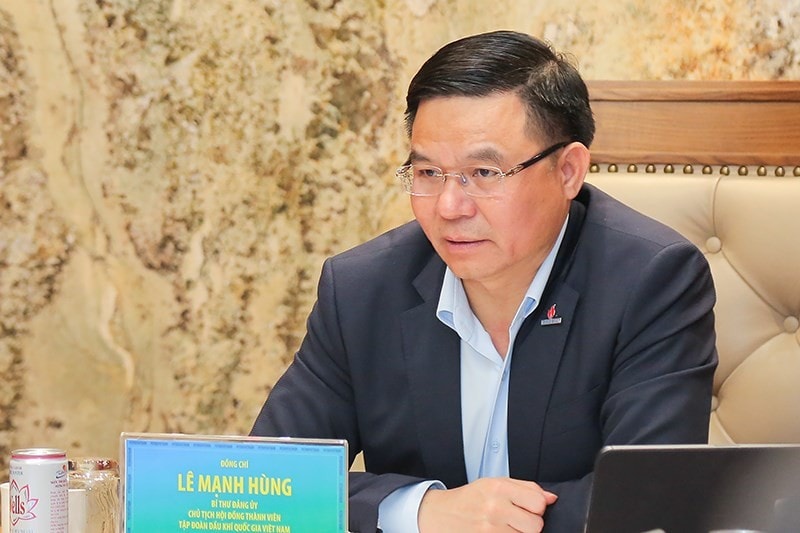 Ông Lê Mạnh Hùng, Chủ tịch HĐTV Petrovietnam