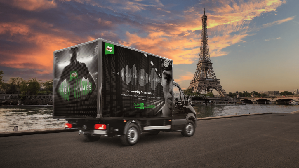 Nestlé MILO cổ vũ VĐV Việt Nam tham dự Olympic Paris 2024 bằng chiến dịch Việt names