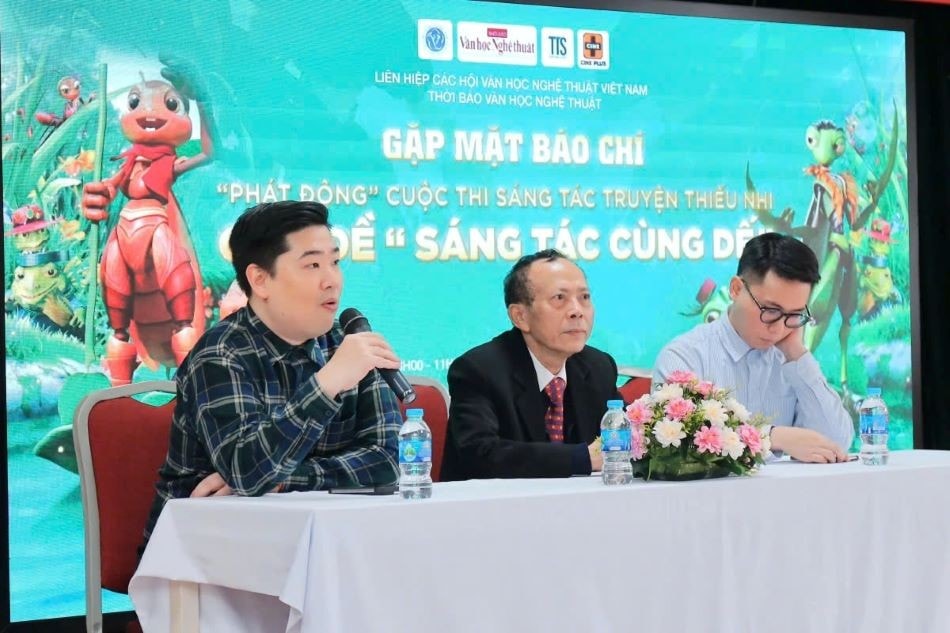 Ban tổ chức phát động cuộc thi “Sáng tác cùng dế” dành cho đối tượng là các em thiếu niên và nhi đồng trong nước
