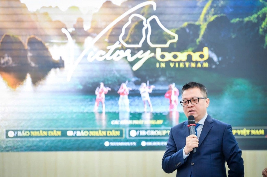 Ông Lê Quốc Minh chia sẻ về quảng bá hình ảnh đất nước trên các sản phẩm âm nhạc.