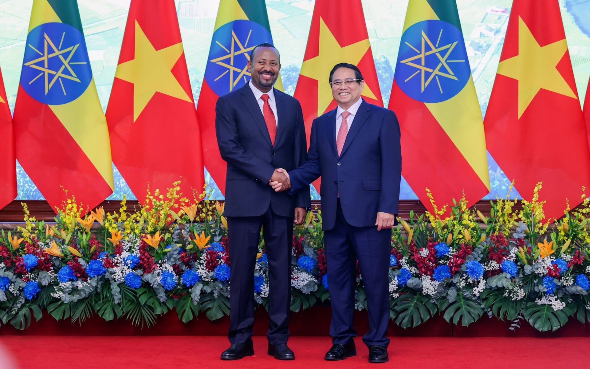Thủ tướng Phạm Minh Chính hội đàm với Thủ tướng Ethiopia