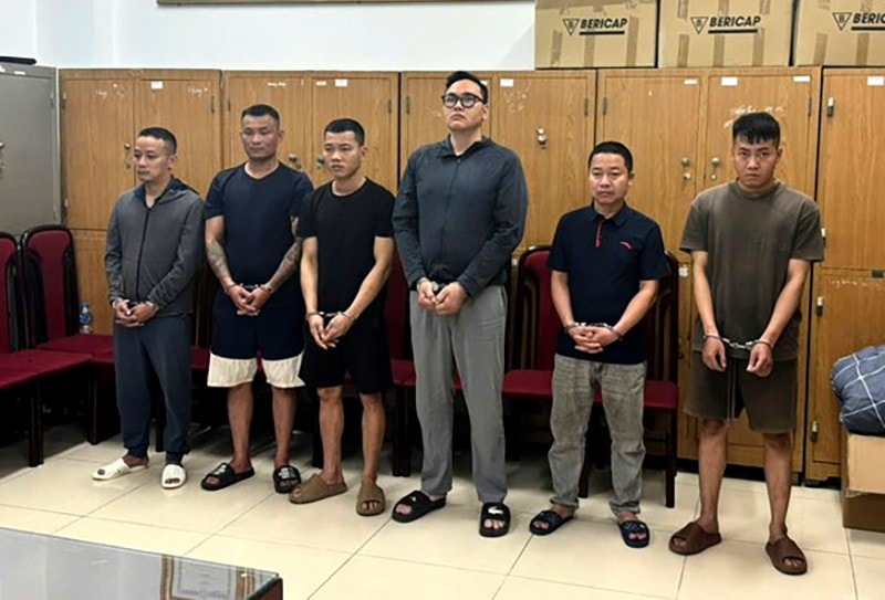 6 đối tượng trong ổ nhóm “Lợn rừng” đã bị lực lượng chức năng bắt giữ