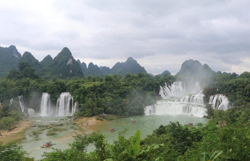 Tỉnh Cao Bằng có diện tích tự nhiên chưa đạt theo quy định chỉ đạt 83,8% tiêu chuẩn. (Ảnh: Chu Hiệu/TTXVN)