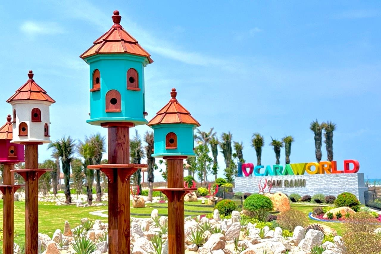 Sắp có công viên biển đầu tiên mở cửa tự do tại Bãi Dài - CaraWorld Cam Ranh