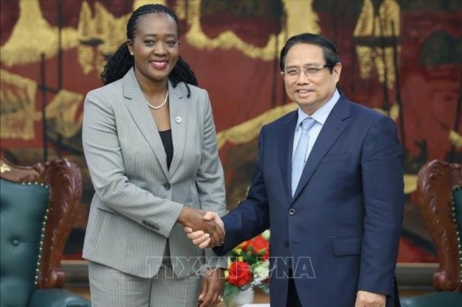 Thủ tướng Phạm Minh Chính tiếp Bộ trưởng Bộ Quốc phòng Kenya