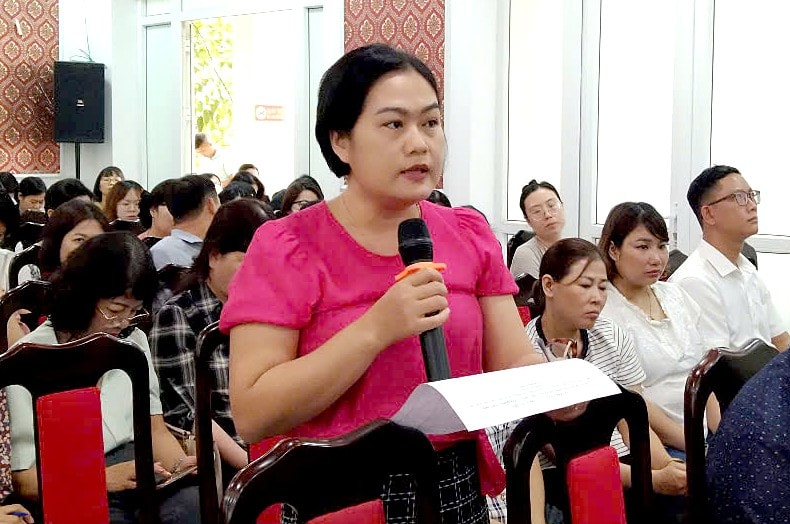 TRỰC TUYẾN HÌNH ẢNH: Gần 300 đoàn viên, người lao động đối thoại về Luật Thủ đô, Luật Công đoàn