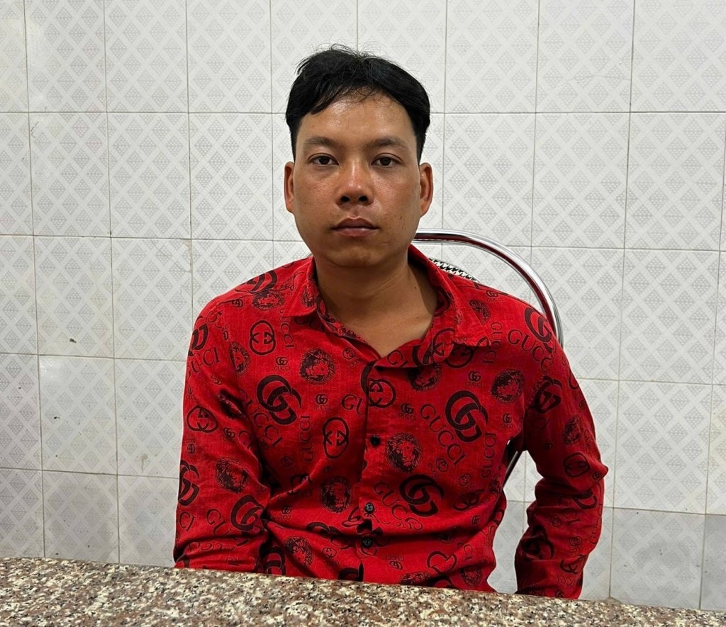 Đối tượng Tuyên tại cơ quan Công an