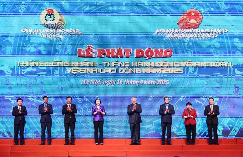 Phát động Tháng Công nhân - Tháng hành động về an toàn, vệ sinh lao động