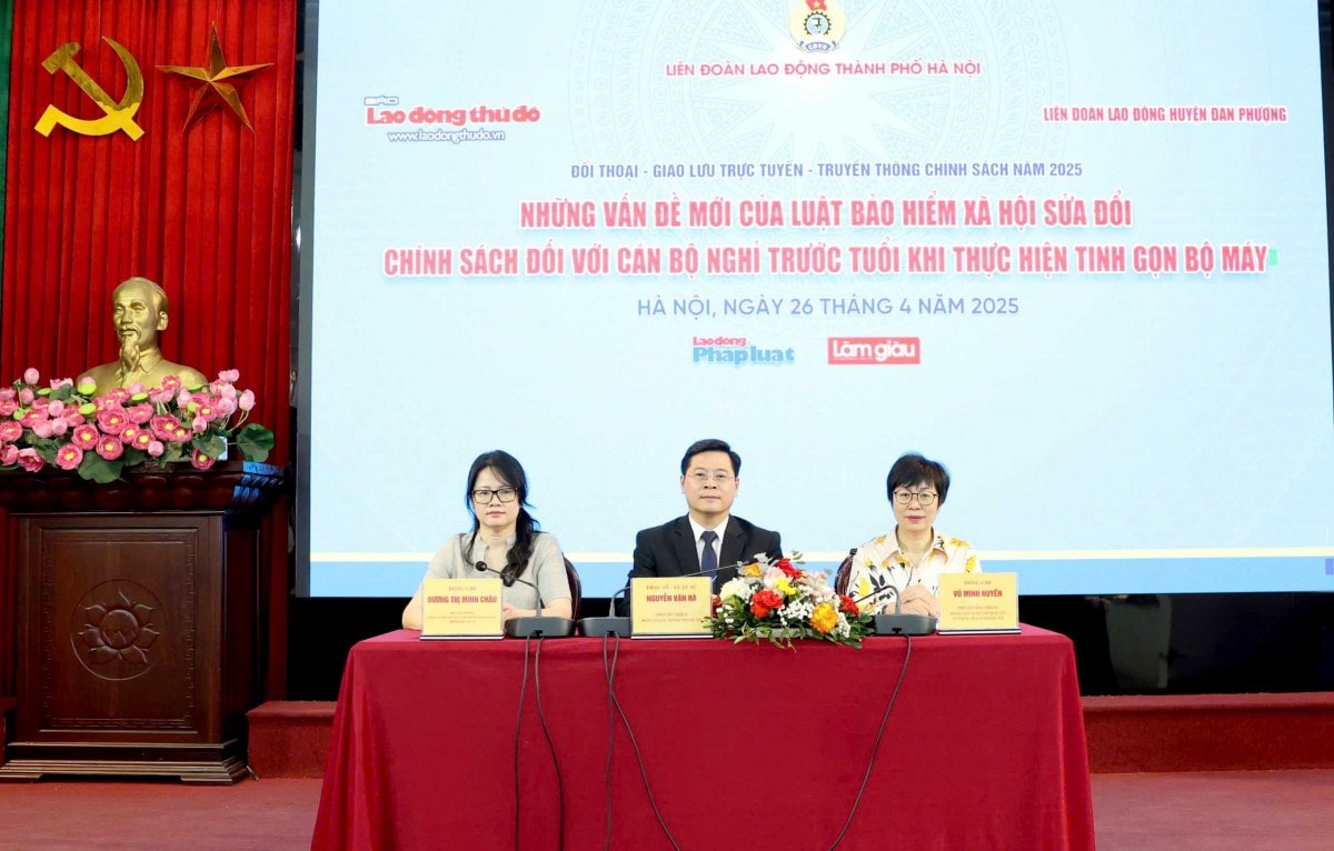 TRỰC TUYẾN: Chính sách liên quan đến người lao động khi thực hiện sắp xếp tổ chức bộ máy