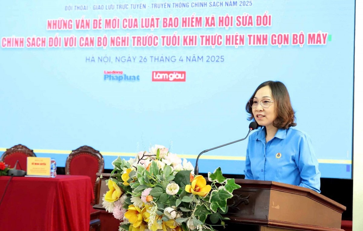 TRỰC TUYẾN: Chính sách liên quan đến người lao động khi thực hiện sắp xếp tổ chức bộ máy