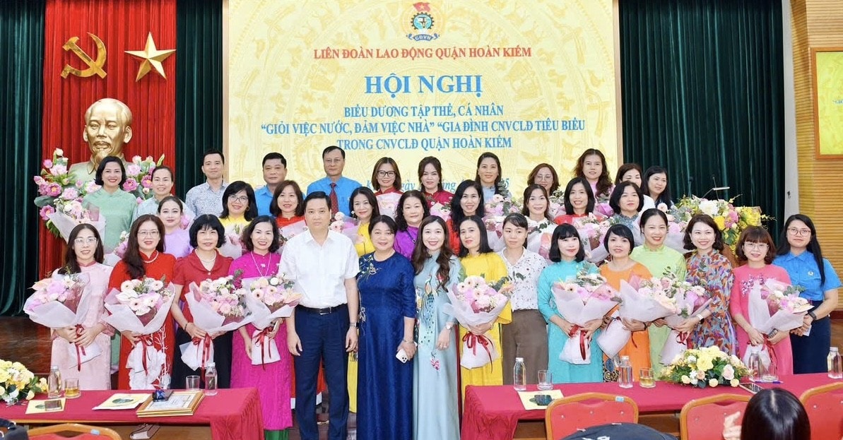 LĐLĐ quận Hoàn Kiếm biểu dương 84 tập thể, 152 cá nhân 