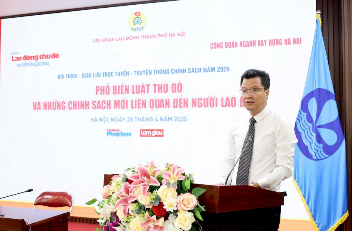 TRỰC TUYẾN HÌNH ẢNH: Đối thoại, giao lưu về những chính sách mới liên quan đến người lao động