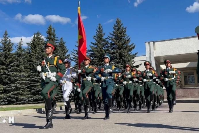 80 năm Chiến thắng phát xít: Vững bước chân Bộ đội Cụ Hồ trên Quảng trường Đỏ