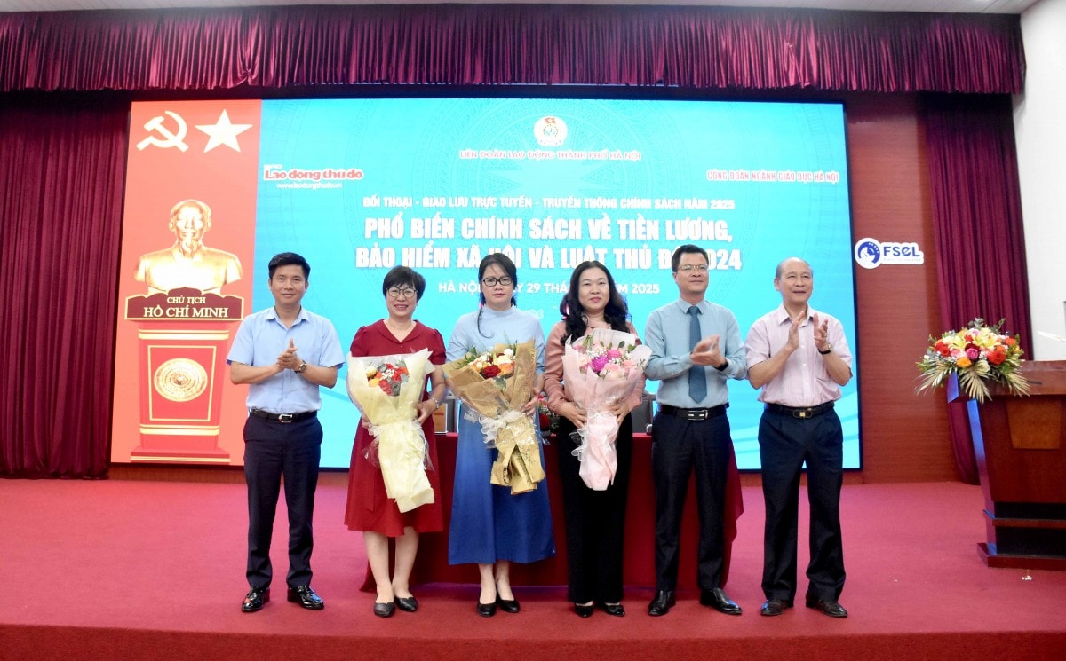TRỰC TUYẾN HÌNH ẢNH: Giải đáp vướng mắc về chính sách tiền lương, bảo hiểm xã hội và Luật Thủ đô 2024