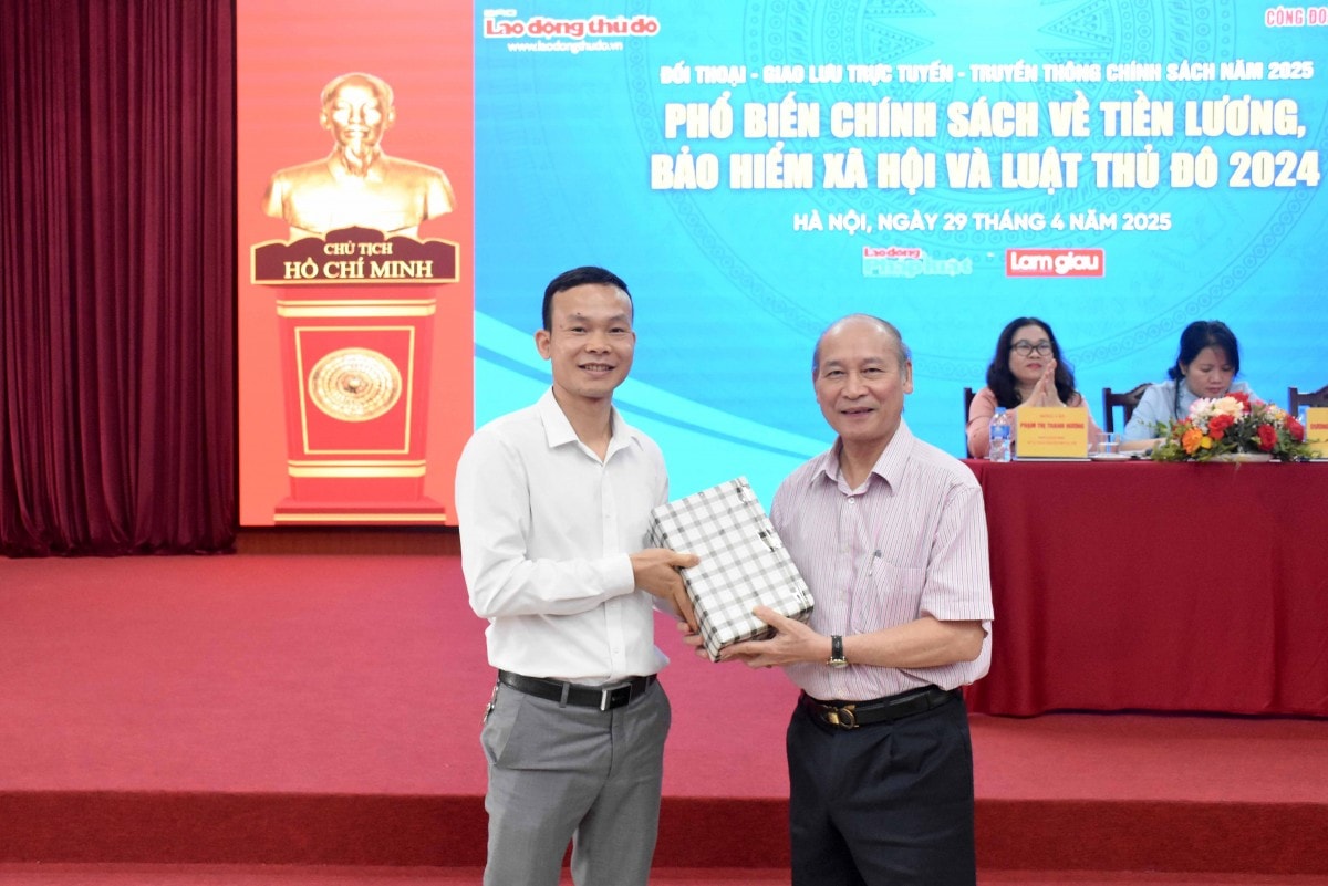 TRỰC TUYẾN HÌNH ẢNH: Giải đáp vướng mắc về chính sách tiền lương, bảo hiểm xã hội và Luật Thủ đô 2024