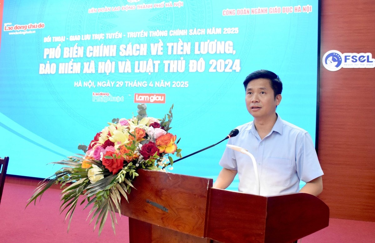 TRỰC TUYẾN HÌNH ẢNH: Giải đáp vướng mắc về chính sách tiền lương, bảo hiểm xã hội và Luật Thủ đô 2024
