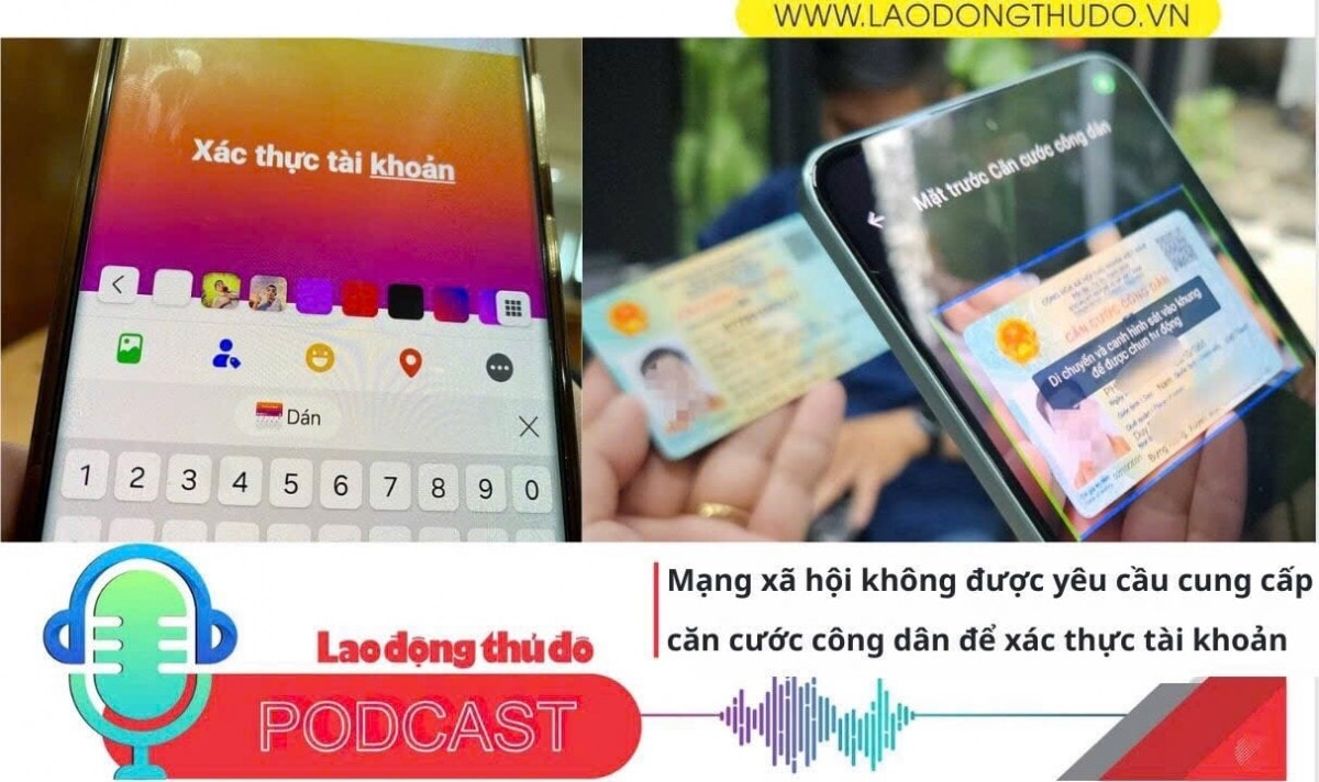Điểm những tin nổi bật tối ngày 5/5/2025: Mạng xã hội không được yêu cầu cung cấp căn cước công dân để xác thực tài khoản