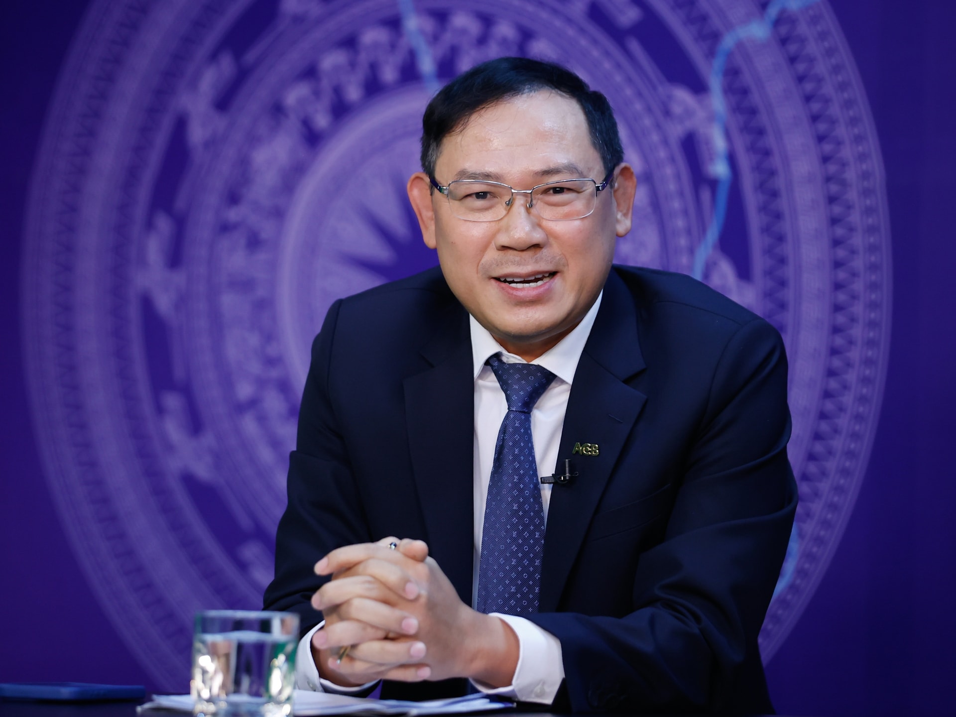 Ông Từ Tiến Phát, Tổng Giám đốc Ngân hàng ACB phát biểu. Ảnh: Nhật Bắc