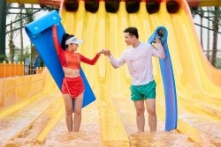 Hàng ngàn du khách nô nức đến Sun World Ha Nam - thiên đường “giải nhiệt” mới tại miền Bắc