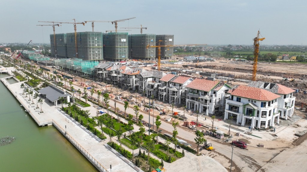 Khu đô thị Sun Urban City tại Phủ Lý dần hoàn thiện, tạo điều kiện thu hút nhân lực chất lượng cao