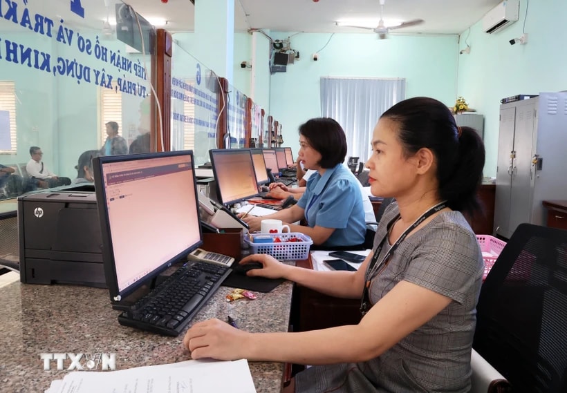 Số lượng đơn vị hành chính cấp xã giảm 6.714 đơn vị sau sắp xếp. (Ảnh: Hồng Đạt/TTXVN)