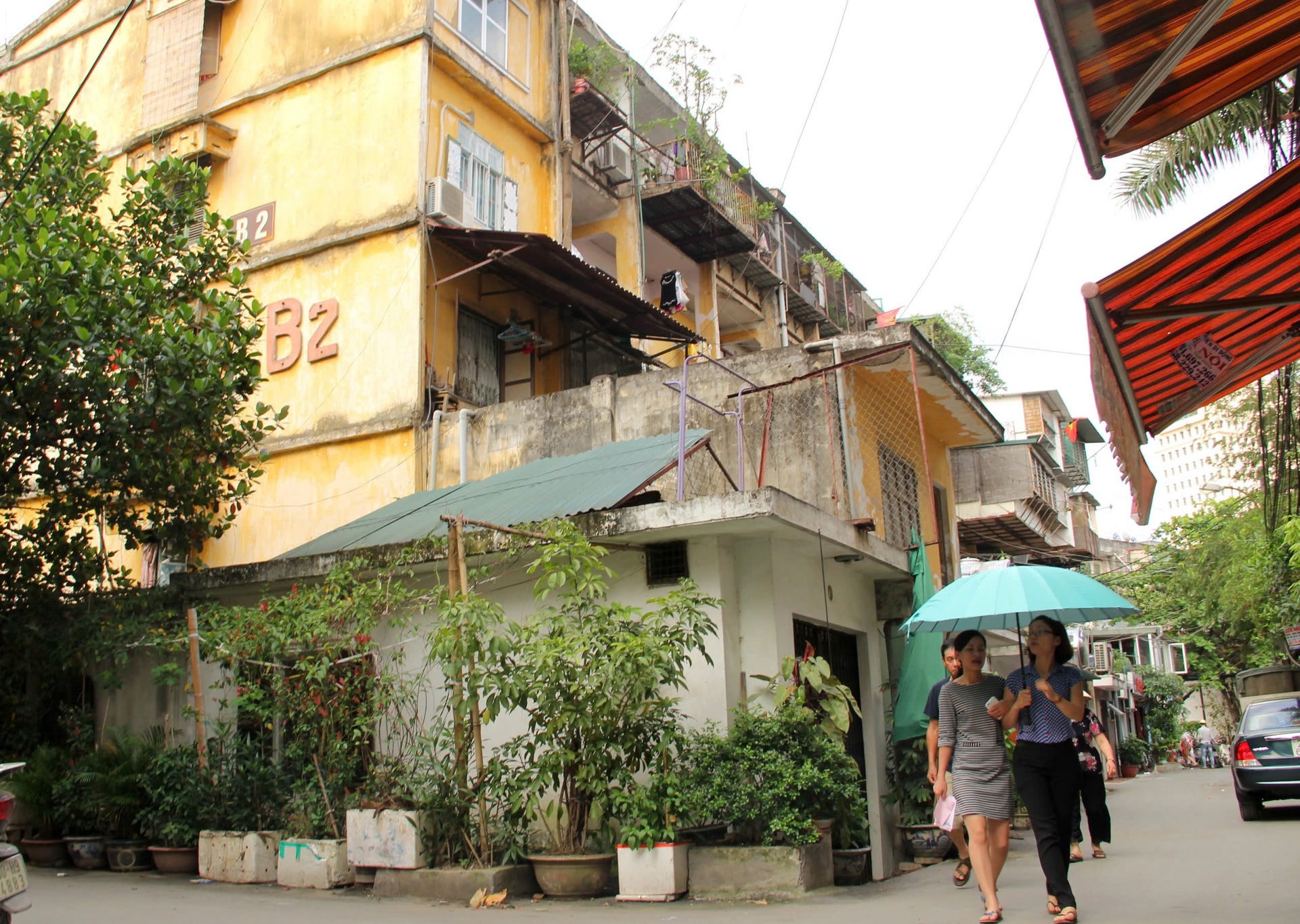 Chung cư Thành Công. Ảnh: Phạm Hùng