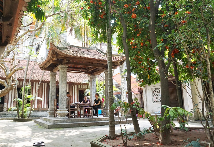 Đền thờ Nguyễn Công Thái ở làng Lủ (tức làng Kim Lũ thuộc phường Đại Kim, quận Hoàng Mai).