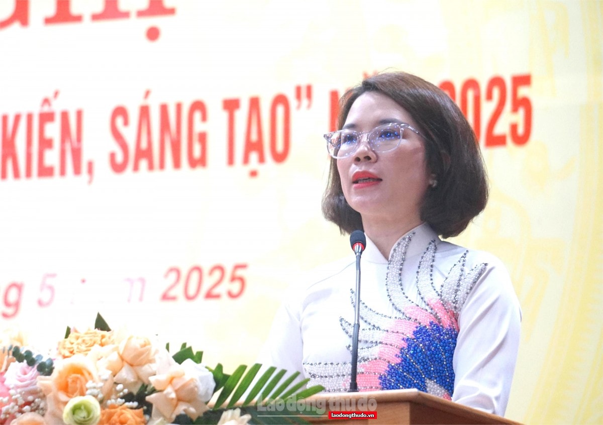 Huyện Thạch Thất biểu dương 68 Công nhân giỏi và sáng kiến sáng tạo năm 2025