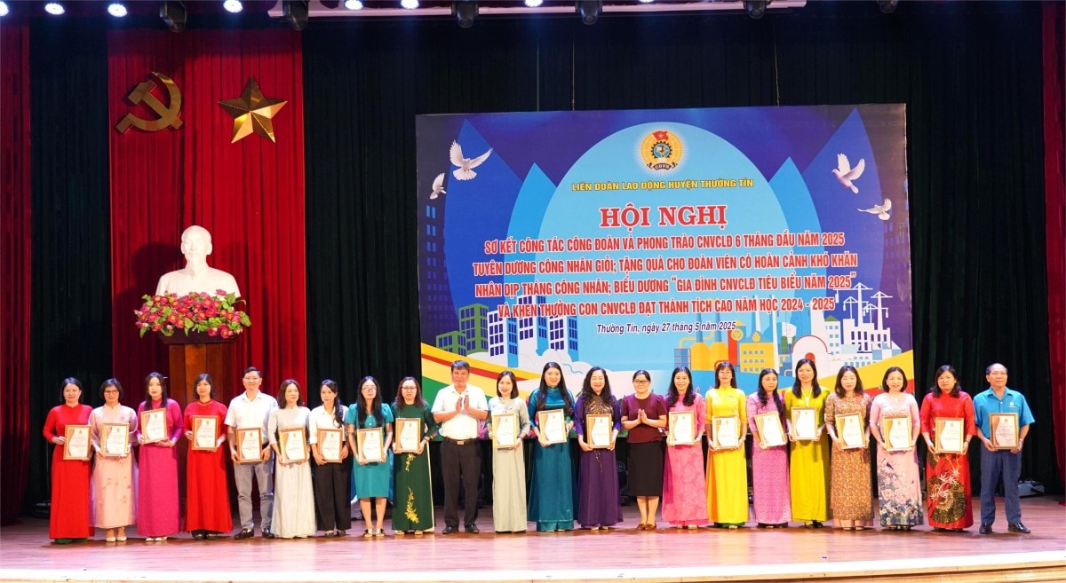 Nhiều điểm sáng hoạt động công đoàn huyện Thường Tín trong 6 tháng đầu năm