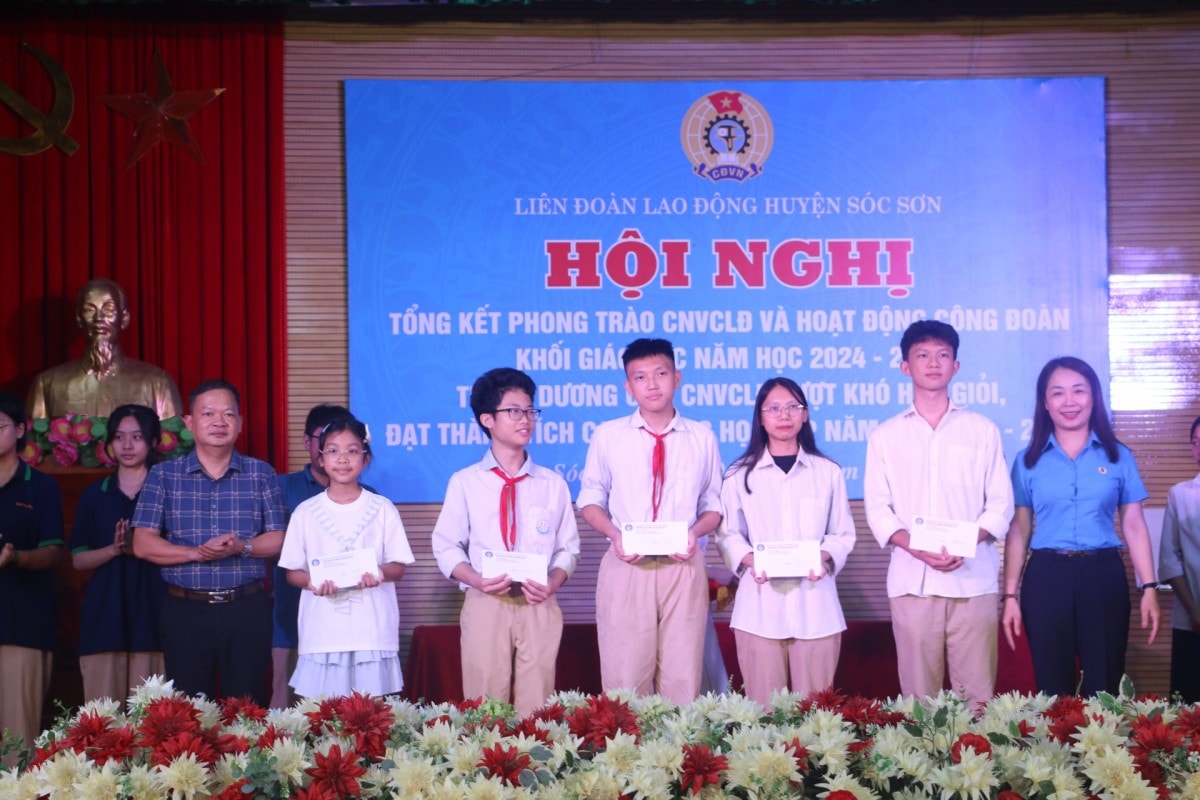 LĐLĐ huyện Sóc Sơn: Hiệu quả hoạt động Công đoàn trong khối giáo dục