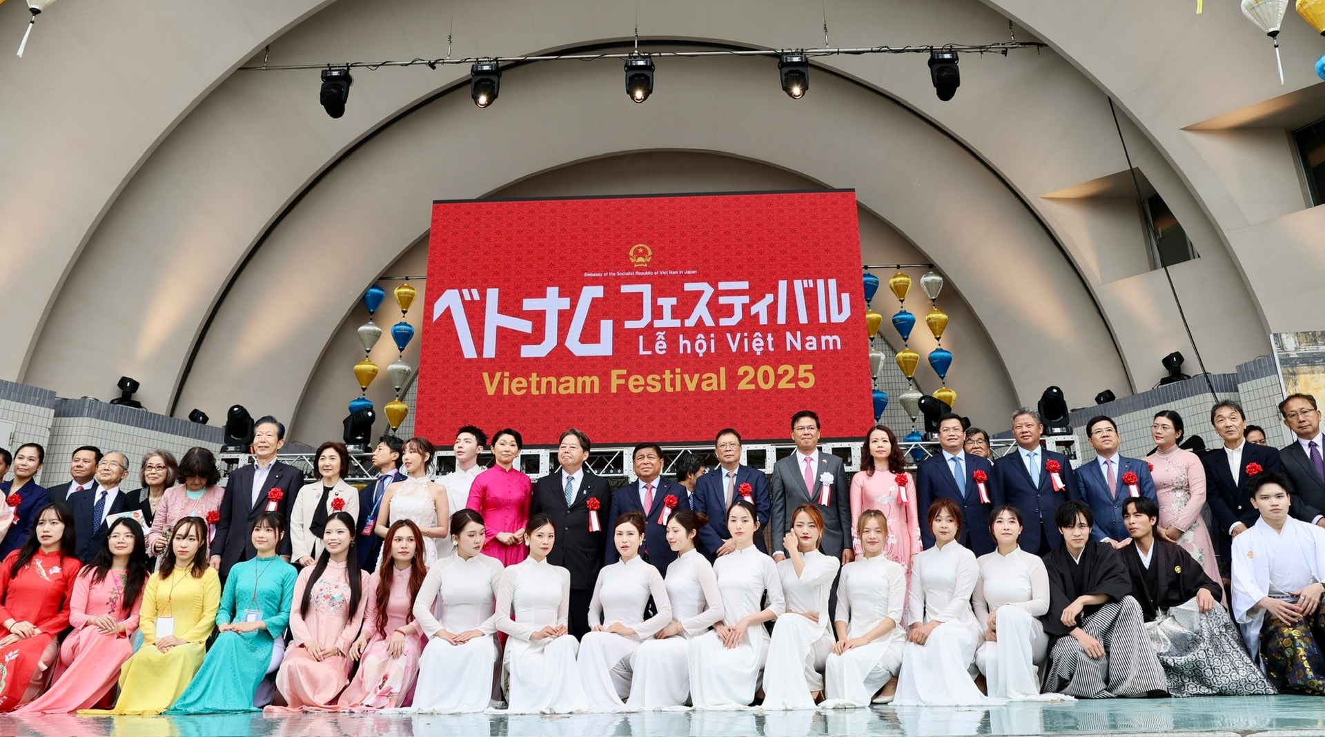 Lễ hội Việt Nam tại Nhật Bản năm 2025. Ảnh: Đoàn công tác