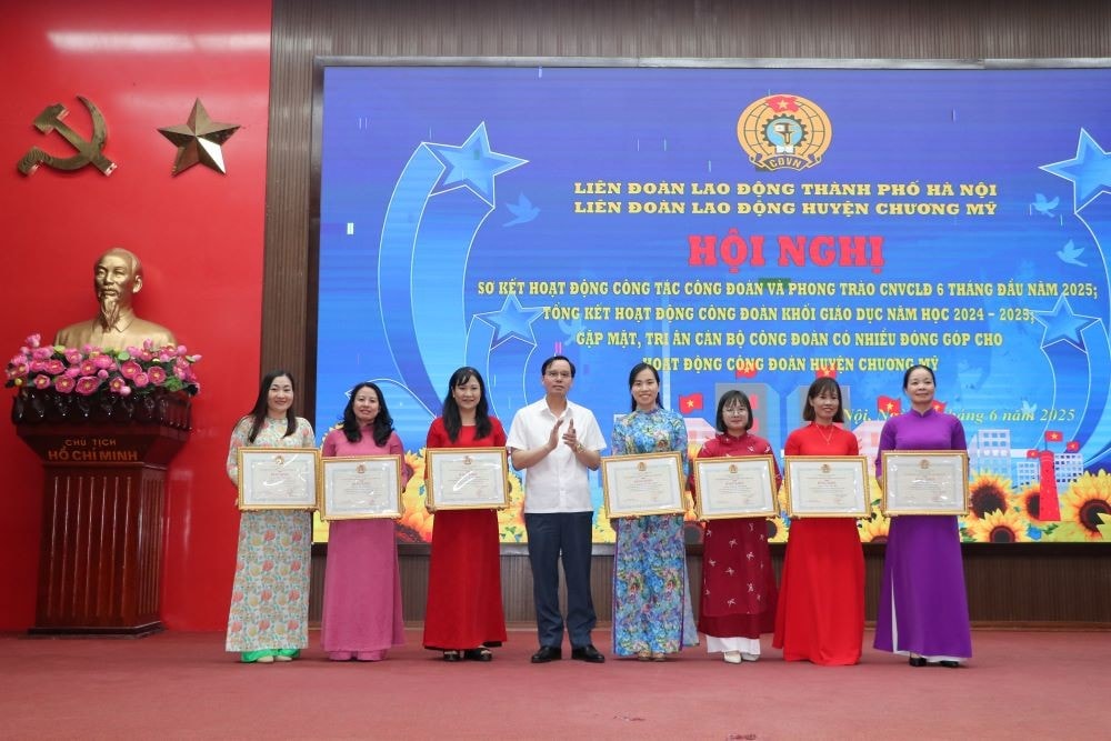 LĐLĐ huyện Chương Mỹ: Nhiều hoạt động hướng về đoàn viên, người lao động