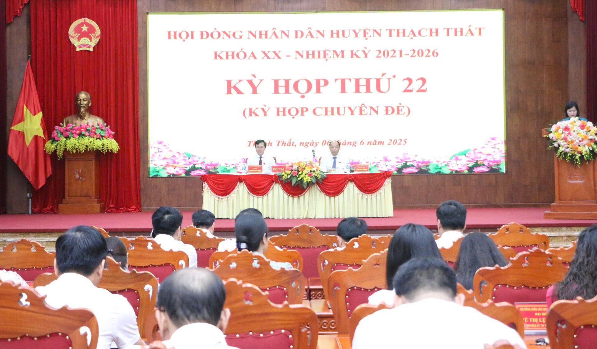 HĐND huyện Thạch Thất điều chỉnh kế hoạch đầu tư công trung hạn 2021-2025