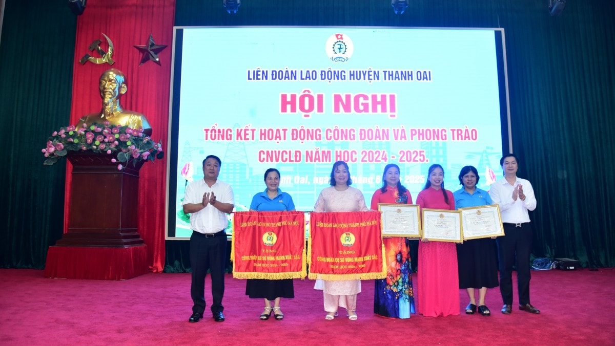 LĐLĐ huyện Thanh Oai: Làm tốt nhiệm vụ chăm lo cho đoàn viên, người lao động