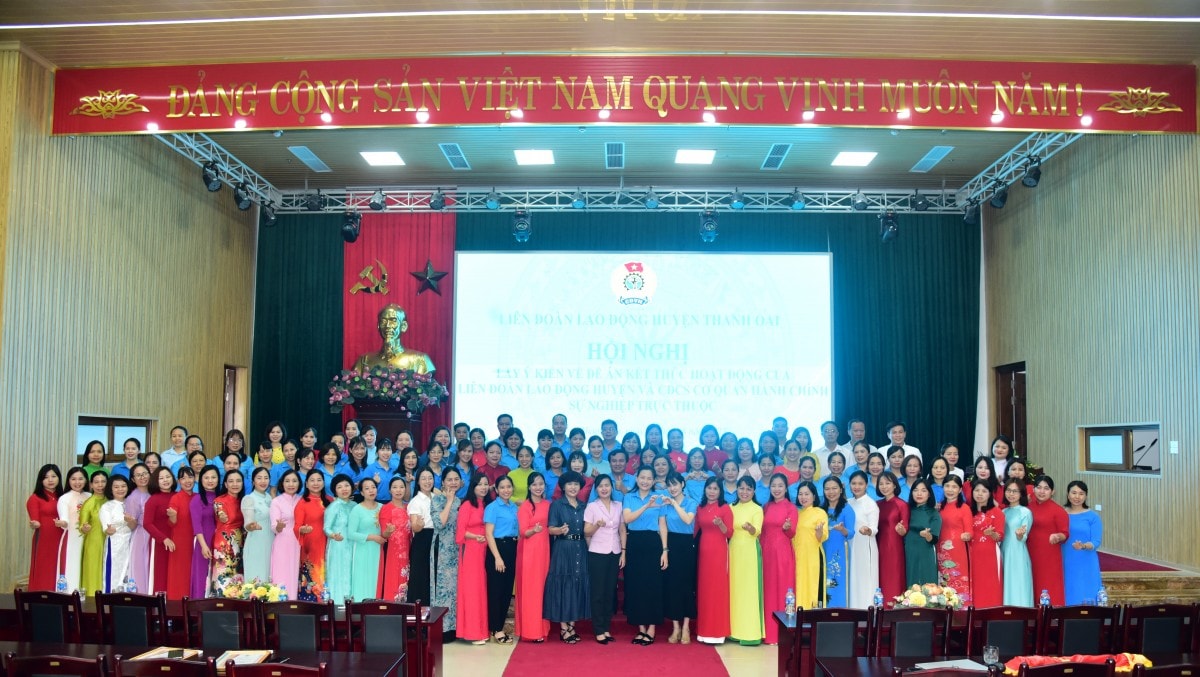 LĐLĐ huyện Thanh Oai: Làm tốt nhiệm vụ chăm lo cho đoàn viên, người lao động