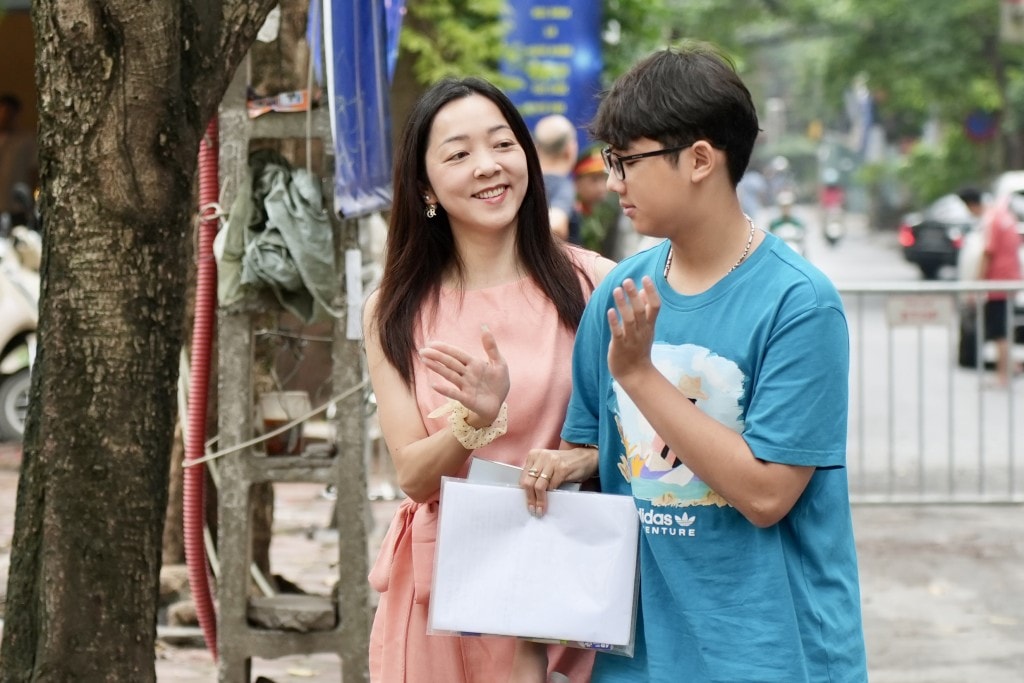 Gia đình luôn là động lực vững chắc cho thí sinh
