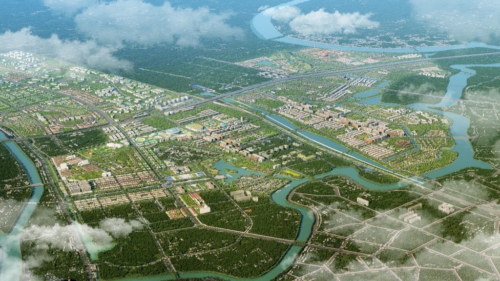 Siêu đô thị Sun Mega City đón đầu xu hướng đô thị đa chức năng gắn với du lịch văn hóa (Ảnh: Sun Property)