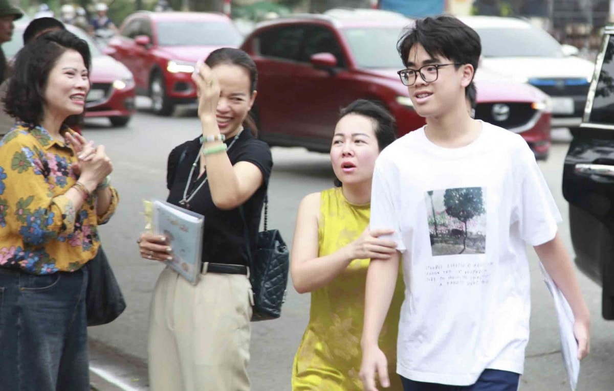Không có thí sinh vi phạm Quy chế thi trong buổi thi môn Toán