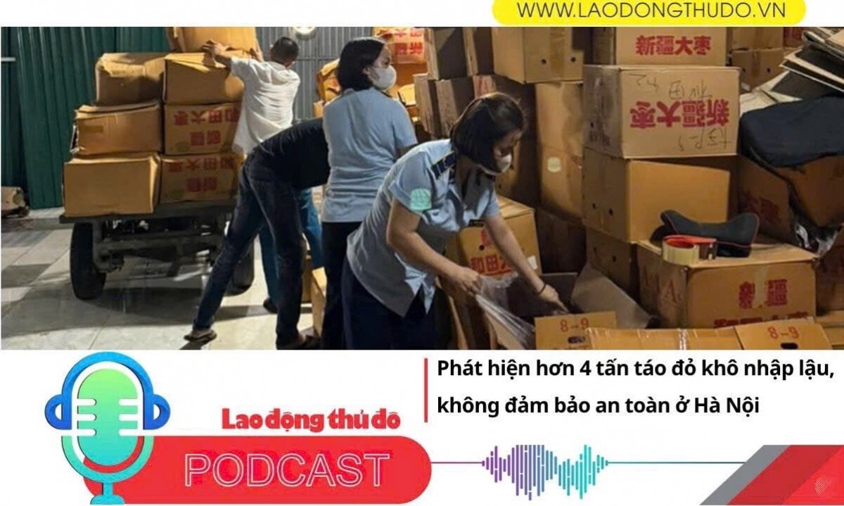 Điểm những tin nổi bật sáng ngày 10/6/2025: Phát hiện hơn 4 tấn táo đỏ khô nhập lậu, không đảm bảo an toàn ở Hà Nội