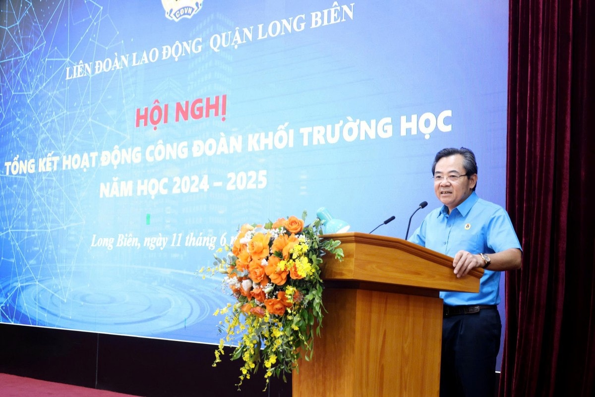 Hoạt động công đoàn khối Giáo dục quận Long Biên: Sáng tạo, hiệu quả, thiết thực với đoàn viên