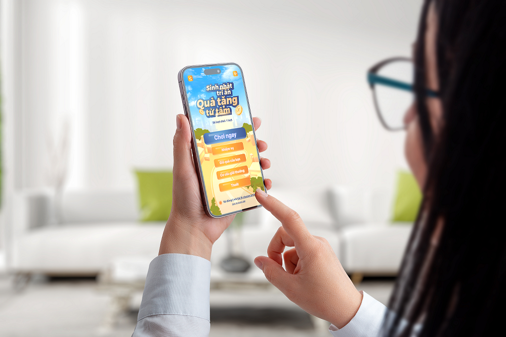 Với người trẻ, mobile banking app không chỉ đơn giản là “chuyển tiền” mà còn có thể...chơi game